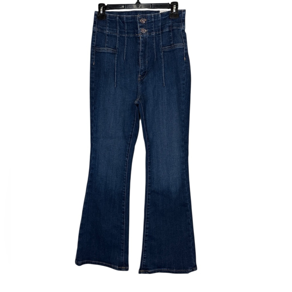 We The Free Jayde Crop Flare Night Sky Wash Jeans sz 28